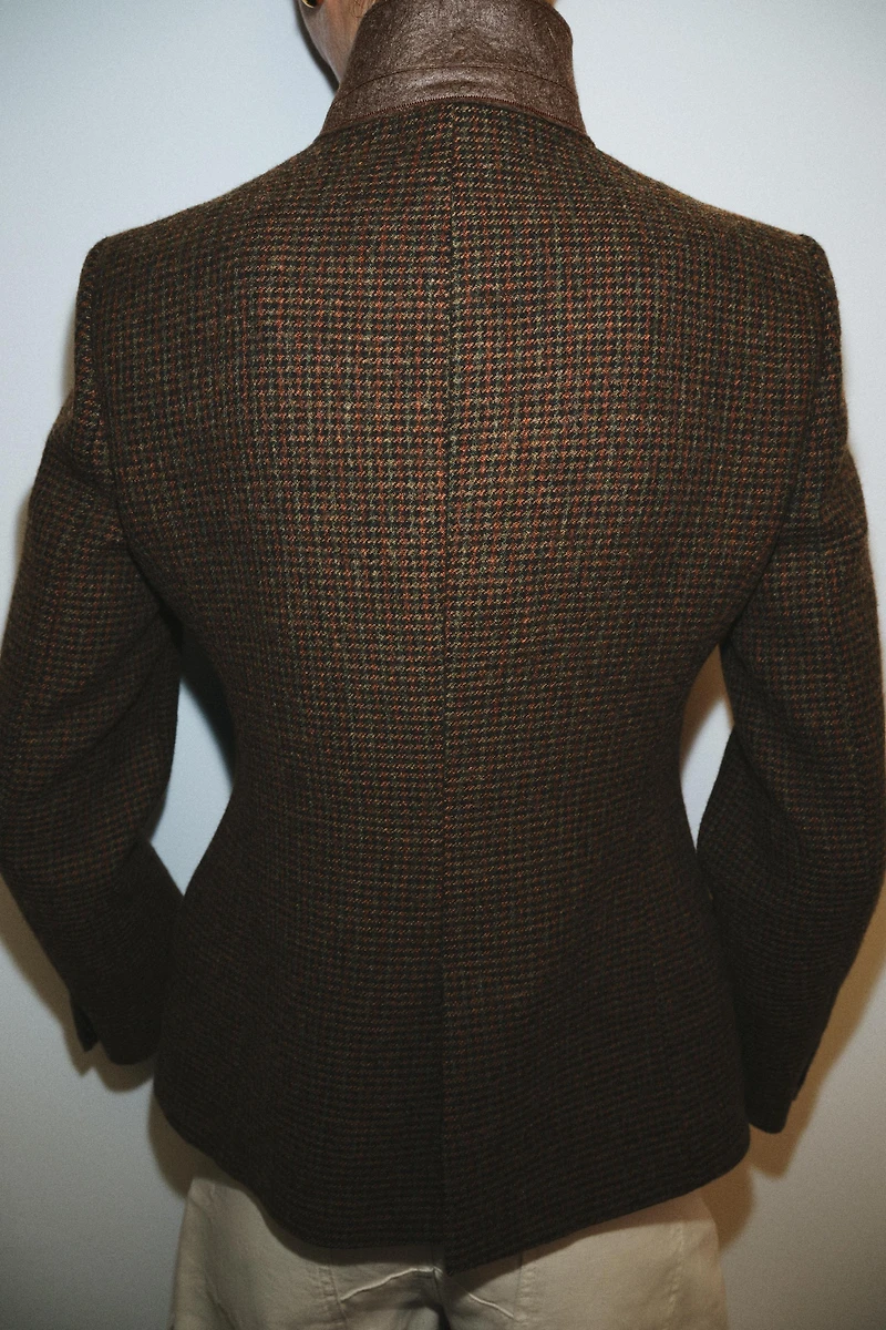 BLAZER AJUSTÉE AVEC LAINE ZW COLLECTION