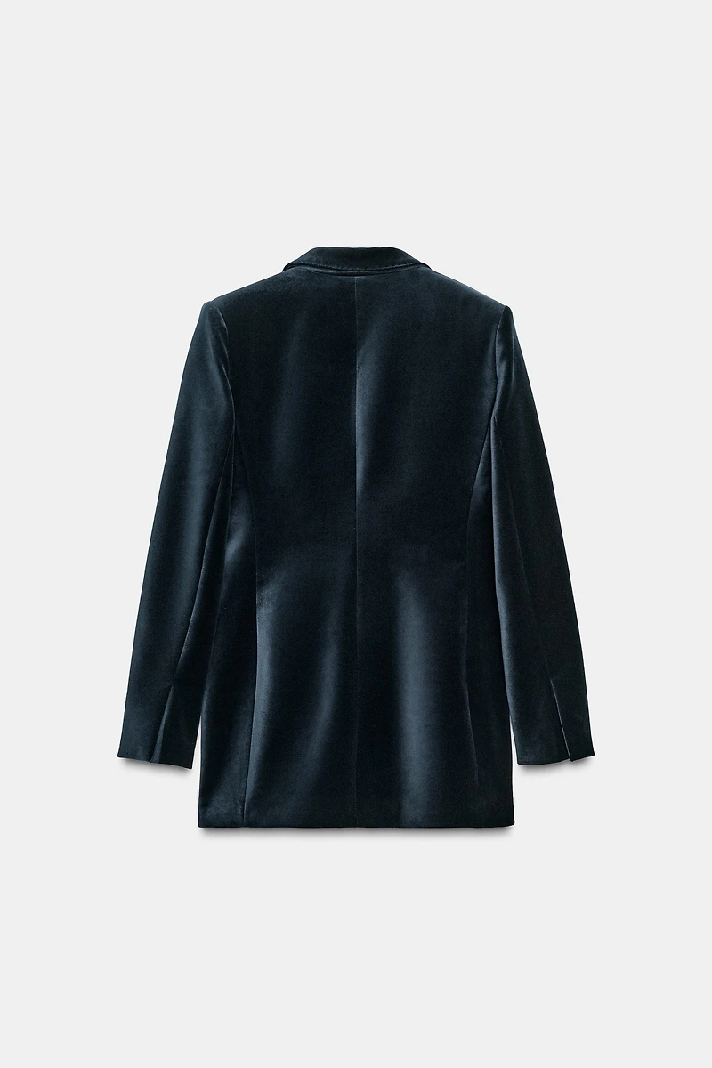 ZW COLLECTION LIMITED EDITION VELVET BLAZER