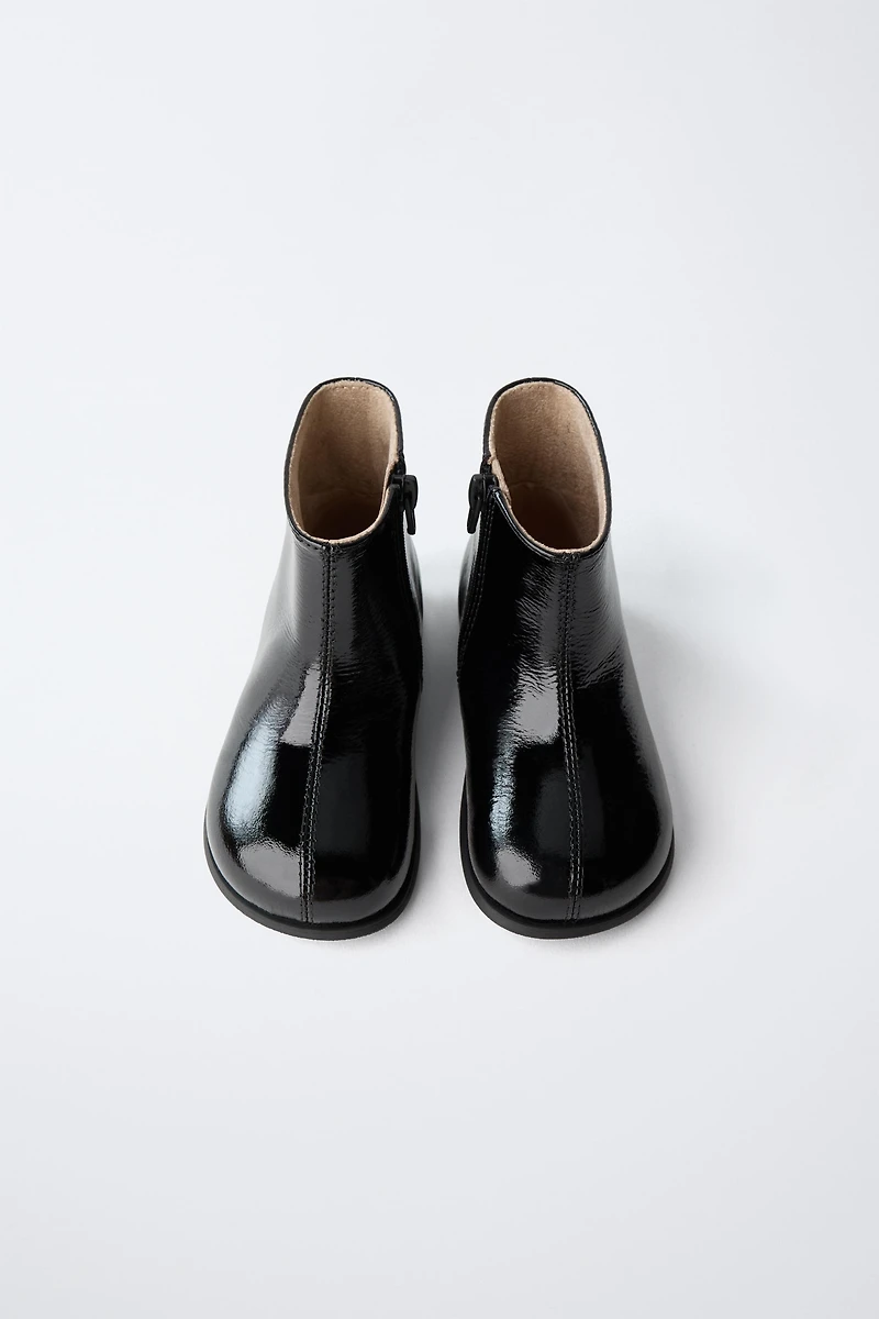 QUILTED LEATHER BOOTS