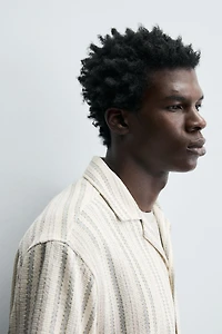 GEOMETRIC JACQUARD SHIRT