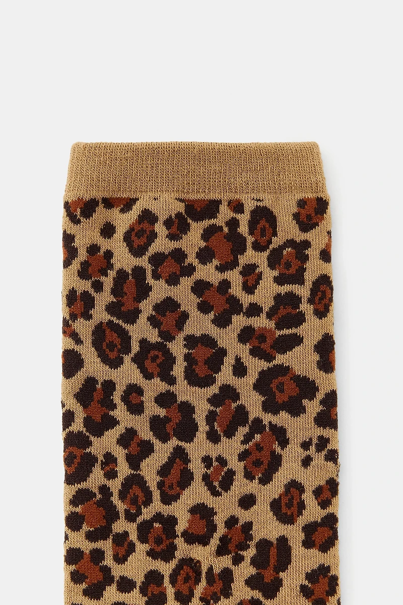 ANIMAL PRINT JACQUARD SOCKS