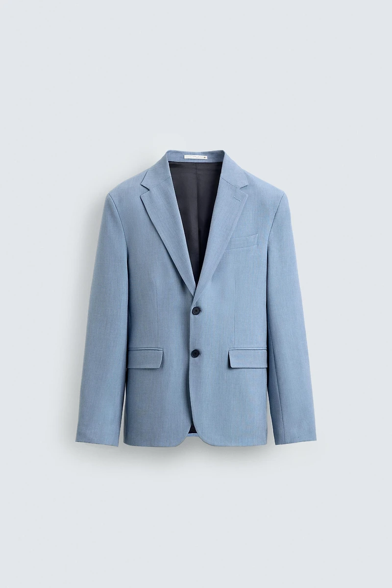 COMFORT TEXTURED SUIT BLAZER
