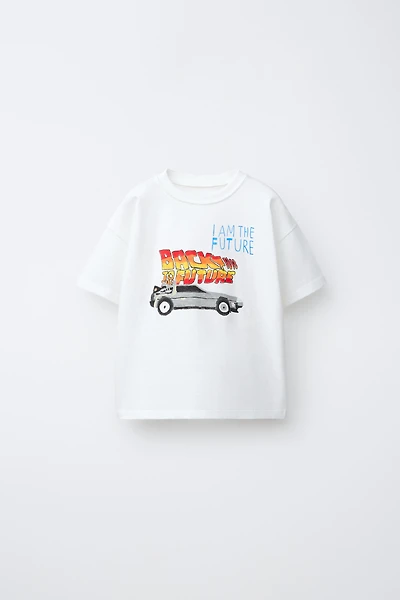 ILLUSTRATED BACK TO THE FUTURE© X DYLAN´S T-SHIRT CLUB ZARA