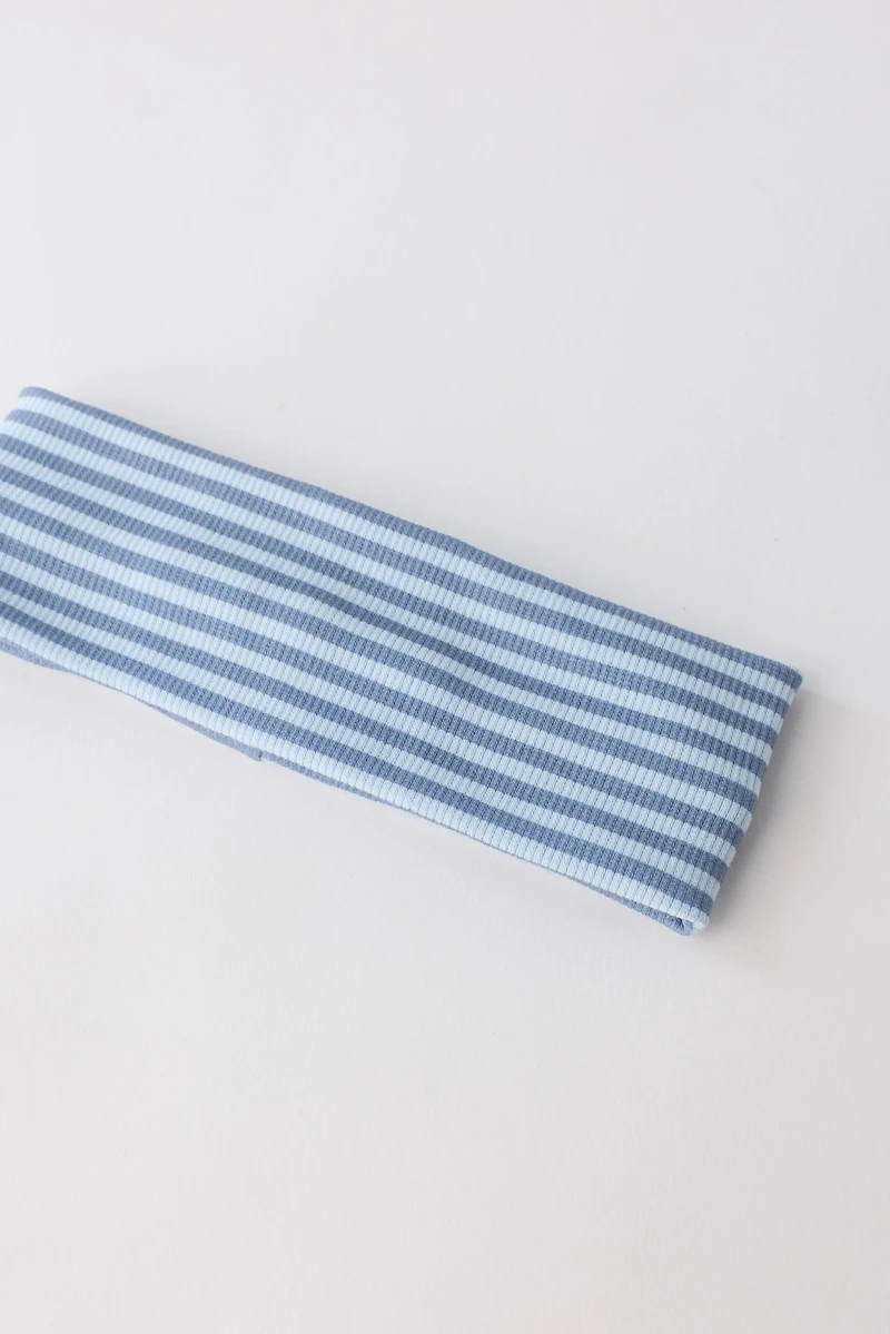 TWO-PACK OF STRIPED STRETCH HEADBANDS