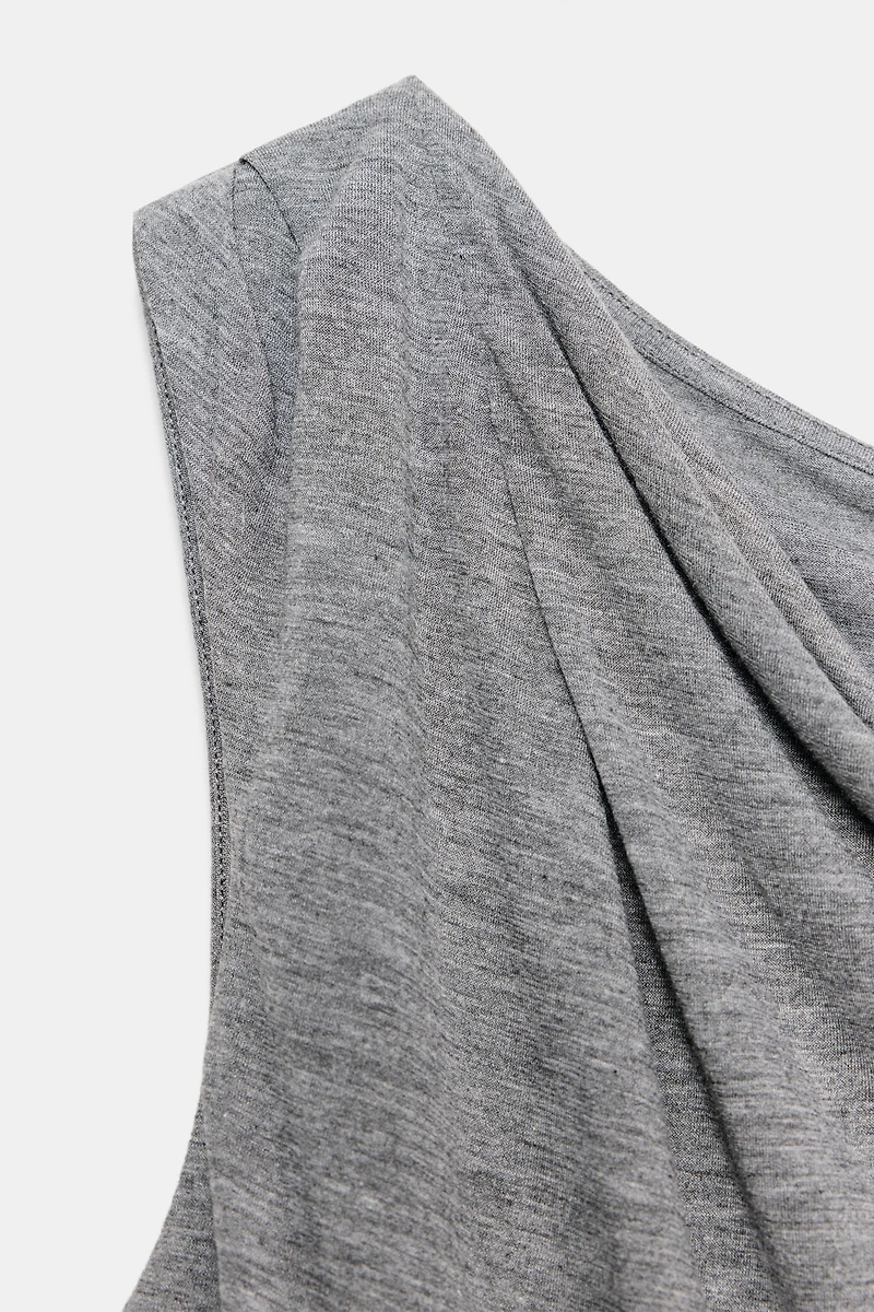 DRAPED ASYMMETRIC TOP
