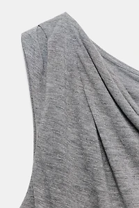 DRAPED ASYMMETRIC TOP