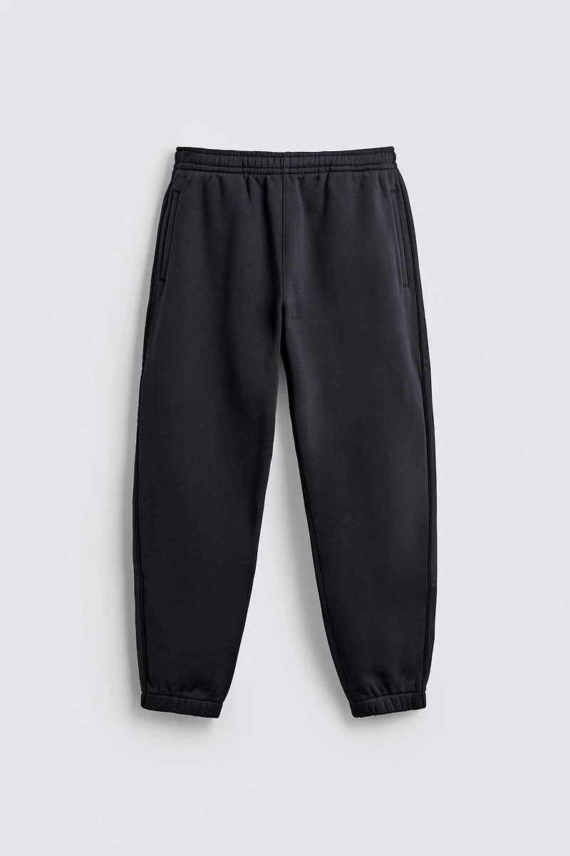 REGULAR FIT JOGGING PANTS WITH PIPING
