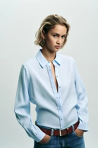 CHEMISE FLUIDE TOUCHER DOUX
