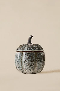 PUMPKIN STONEWARE JAR