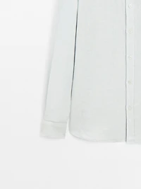 100% linen regular fit shirt