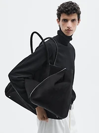 Darted wide-leg trousers - LIMITED