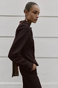 CHEMISE CINTRÉE EN CRÊPE