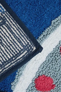 KIDS' SPACESHIP BATH MAT