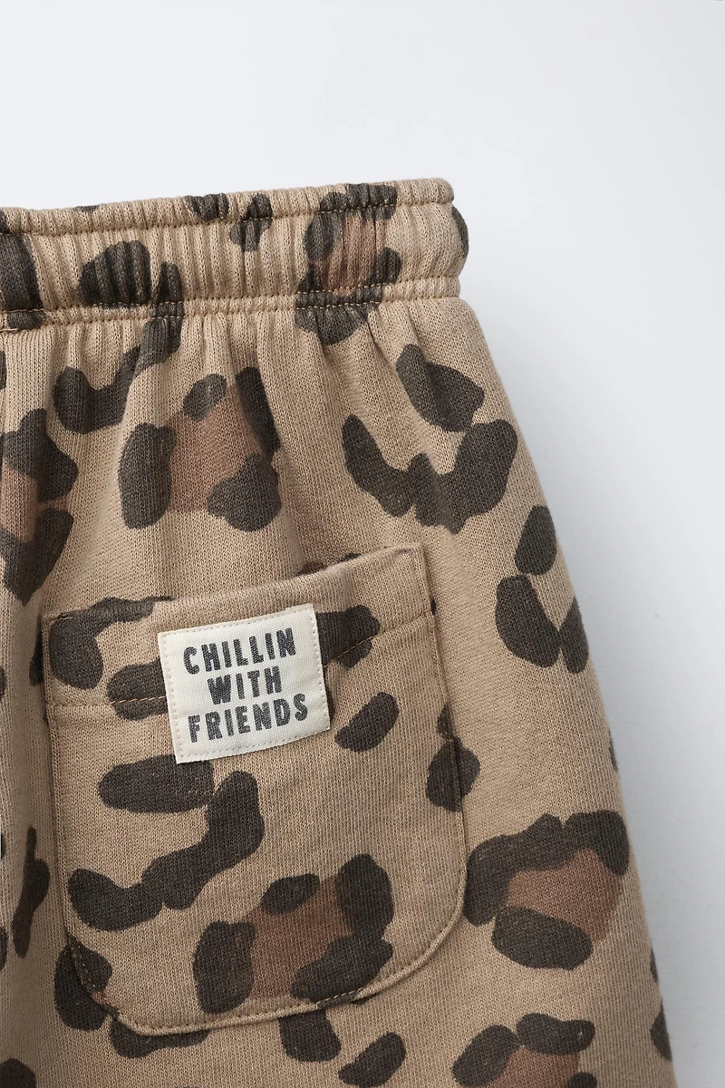 SHORT ANIMAL PRINT