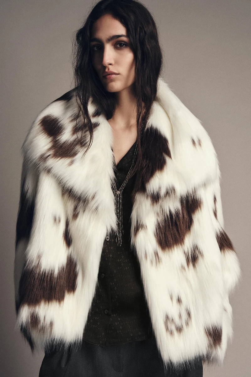 ZW COLLECTION FAUX FUR JACKET LIMITED EDITION
