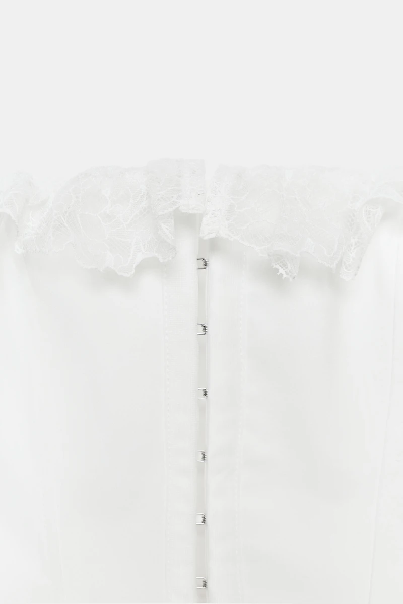 LACE CORSET TOP