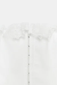 LACE CORSET TOP