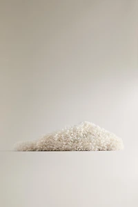 FAUX SHEARLING MULE SLIPPERS