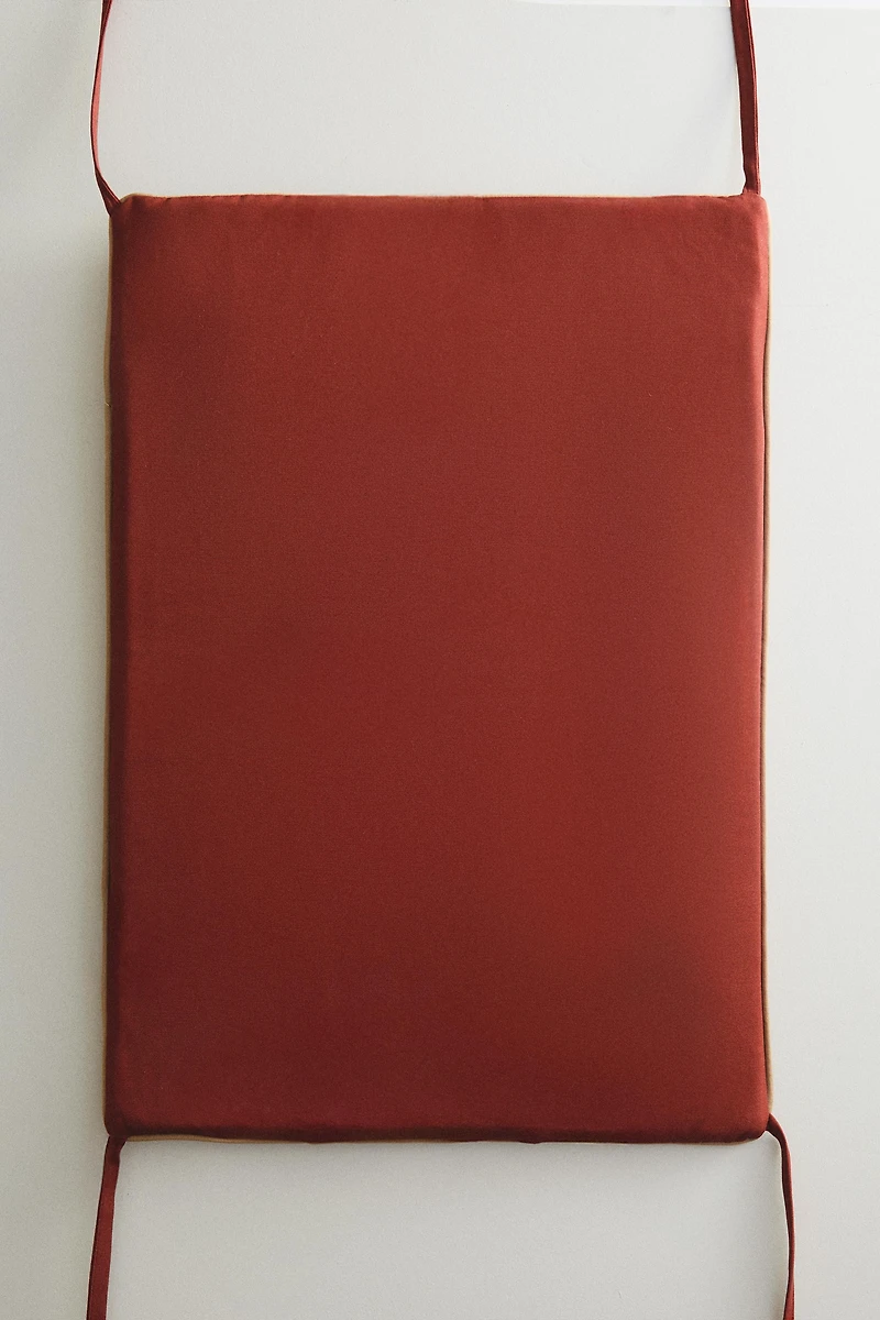 OUTDOOR CONTRAST BENCH BACK CUSHION