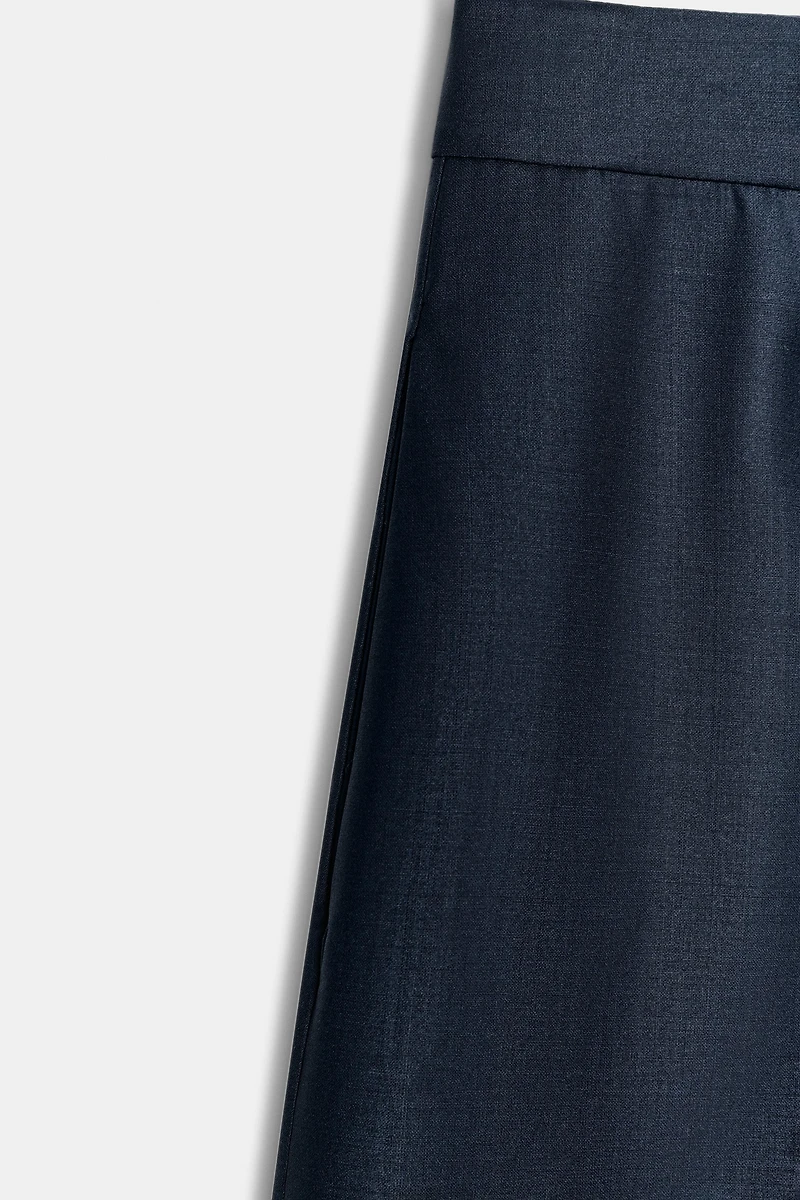 BERMUDA LONGUE EN MÉLANGE DE LAINE ZW COLLECTION