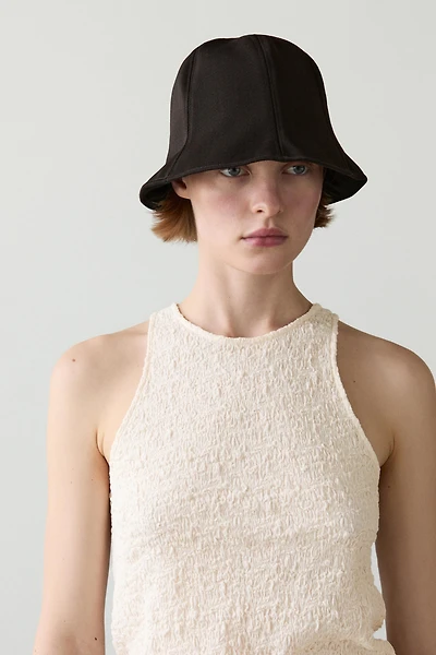 Canvas bucket hat