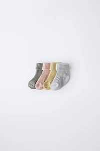 FOUR-PACK OF SOCKS BOX