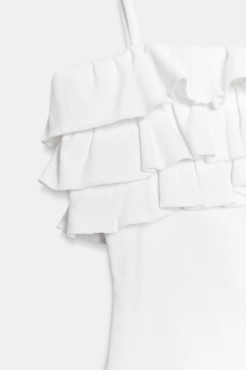 RUFFLED CAMISOLE