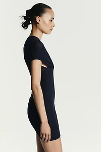 SOFT MODAL WRAP TOP