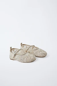 BALLERINES BRODÉES
