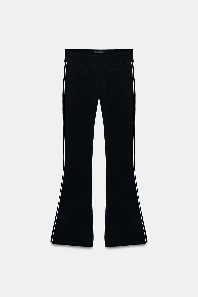 PIPED FLARE PANTS
