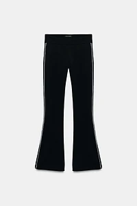 PIPED FLARE PANTS