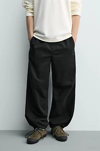 RELAXED FIT PARACHUTE PANTS
