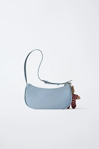 BEAR CHARM SHOULDER BAG