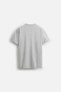 SLIM FIT TEXT T-SHIRT