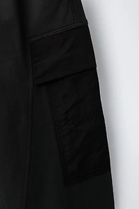 COMBINATION PLUSH JOGGER PANTS