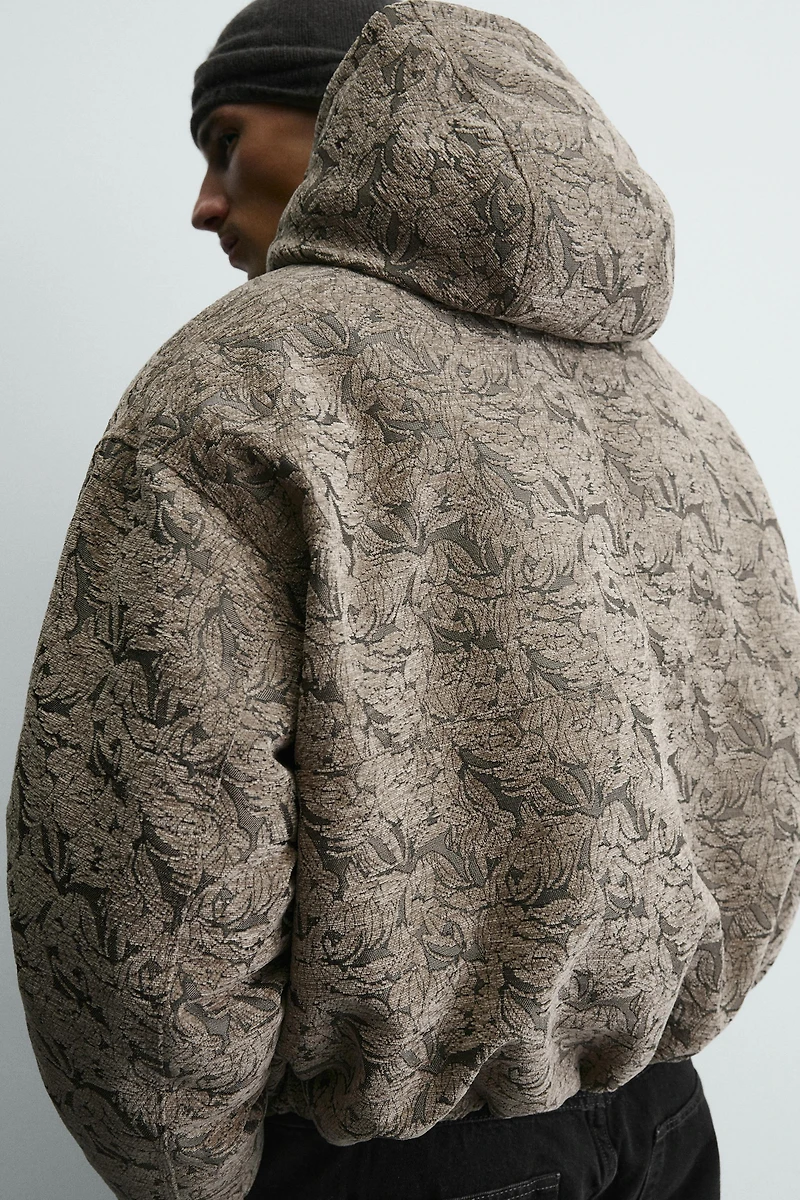 VESTE REMBOURRÉE JACQUARD