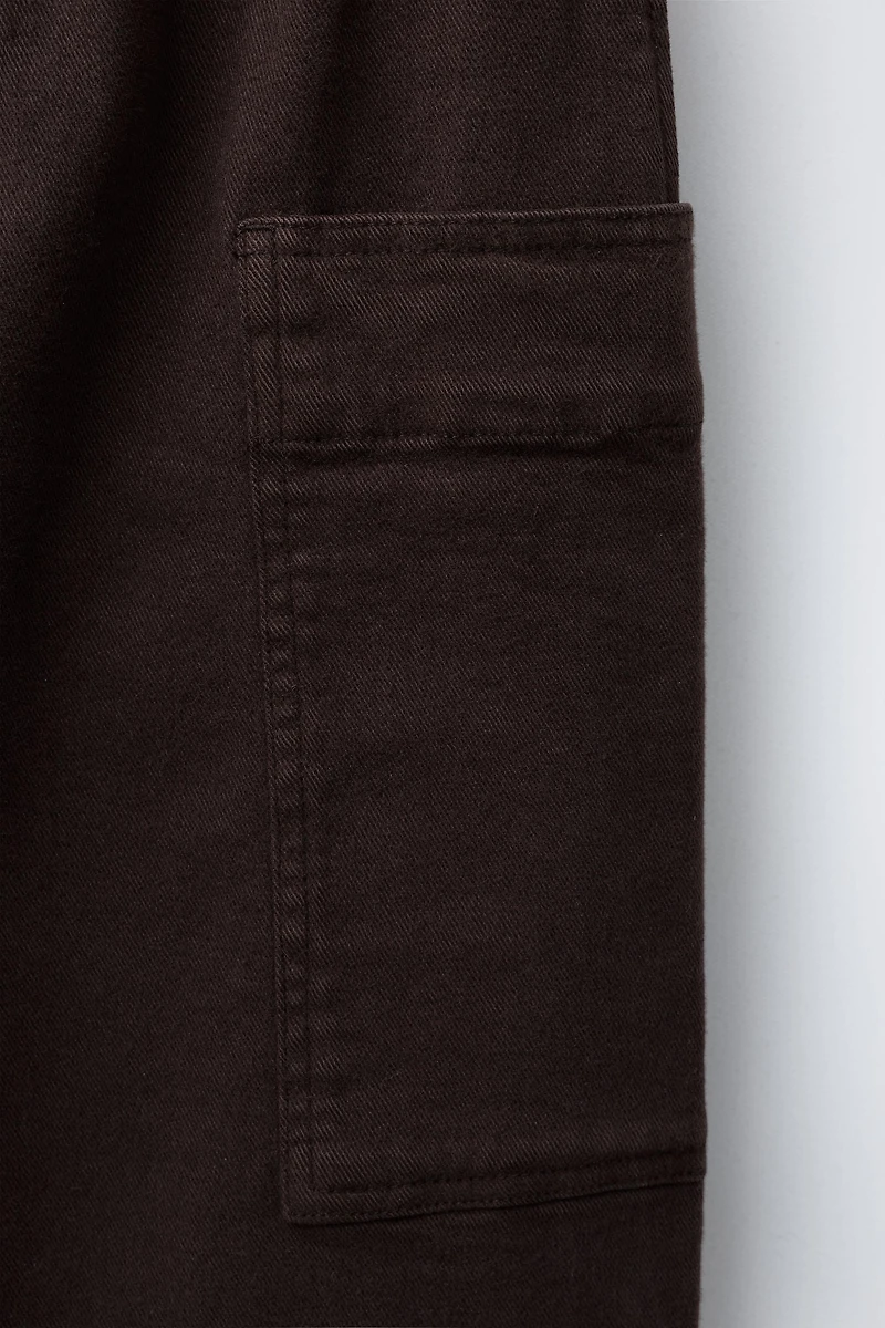 PANTALON BAGGY À POCHES