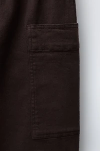 PANTALON BAGGY À POCHES