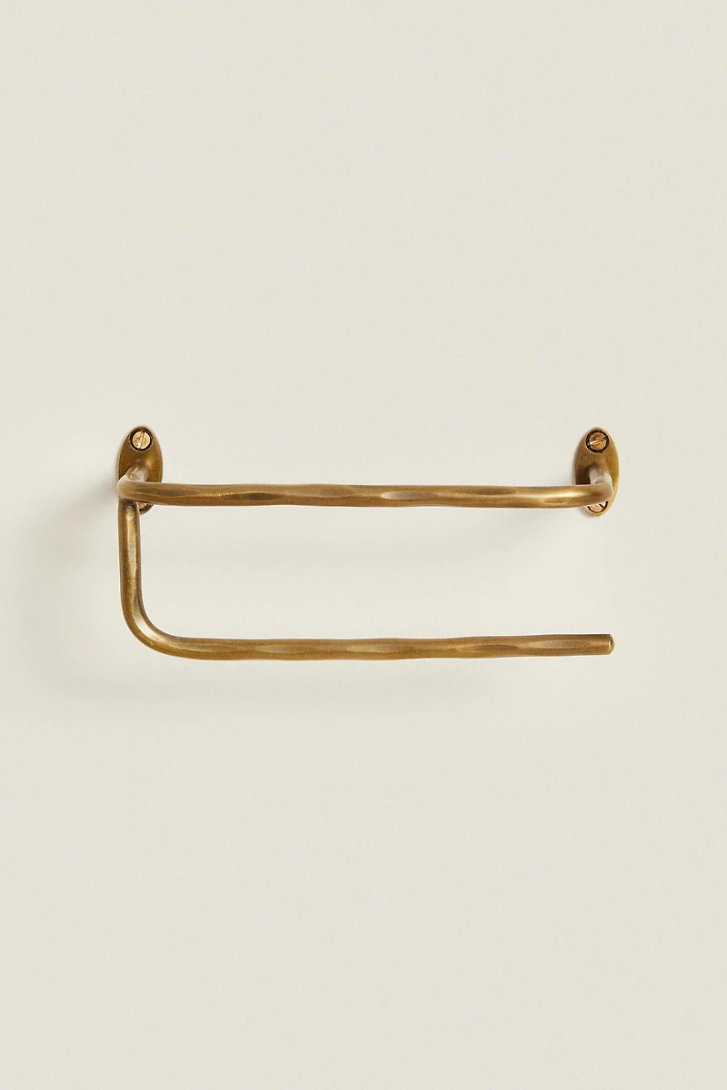 GOLDEN TOILET PAPER HOLDER