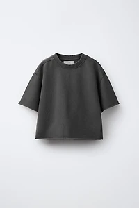 T-SHIRT JOGGING EFFET DÉLAVÉ