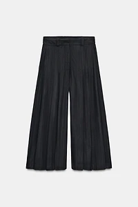 ZW COLLECTION STRIPED WIDE LEG PANTS