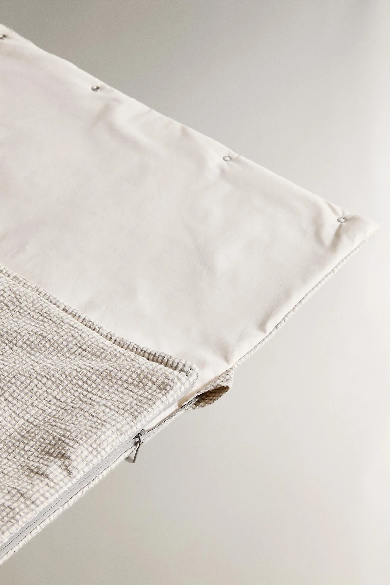 GINGHAM CARRYCOT BABY WRAP