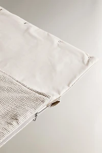 GINGHAM CARRYCOT BABY WRAP