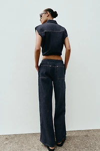 Z1975 MID-RISE WIDE LEG JOGGER JEANS
