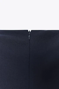 ROBE COURTE ÉPAULETTES