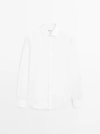 Chemise slim 100 % coton