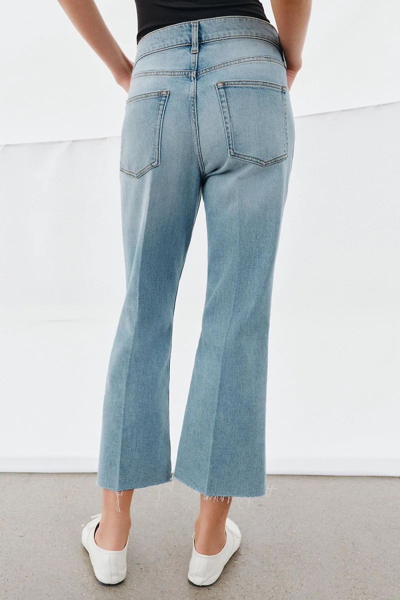 JEAN ZW COLLECTION CROPPED FLARE TAILLE MOYENNE