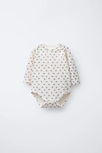 FIVE-PACK OF FLORAL BODYSUITS