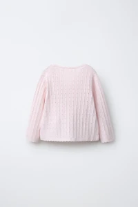 OPENWORK KNIT JUMPER