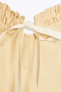 STRETCH TIE TOP